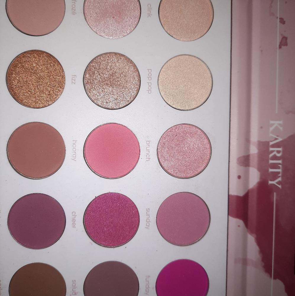 Karity rose all day palette